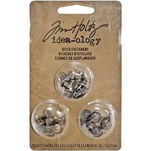 Tim Holtz ~ ANHÄNGERKUPPLUNGEN ~ Idea-ology 12 Stück - Bild 1 von 2