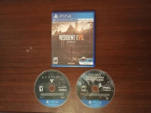 PS4 3 Game Bundle – Resident Evil + Sci-Fi Showdown - Picture 1 of 2