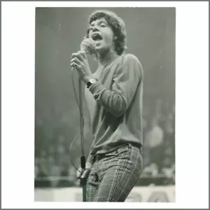 Mick Jagger 1965 Halle Munsterland Vintage Photograph (Germany) - Imagen 1 de 2