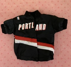Vintage Authentic Barbie Portland Trailblazers Sports Jacket Only 1998 - Picture 1 of 6