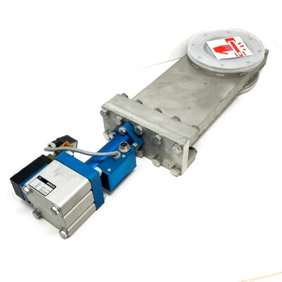 VAT Solenoid Operated Approx 4-in ID Gate Valve w/ Bosch Actuator - Swiss Made - Image 1 of 4