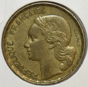France 1953 50 Francs Rooster animal 195660 combine shipping - Picture 1 of 2