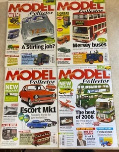 Model Collector Magazine 4 Issues January, February, March & April 2008 - Picture 1 of 6