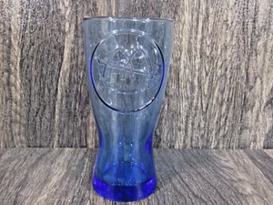 McDonalds 1961 Retro Cobalt Blue 16oz Coke Glass Milk Shake Vintage Collectible - Picture 1 of 7