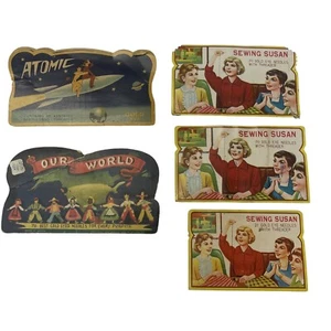 Needle 5 Packs Lot Atomic Our World Sewing Susan 1940s 1950s 1960s Sewing Tools - Picture 1 of 4