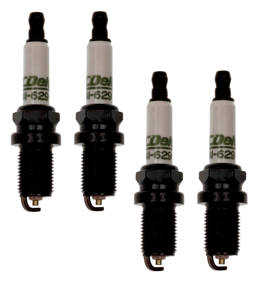 Set Of 4 Spark Plugs AcDelco For Chevy Daihatsu Dodge Eagle Ford Hyundai 4 CYL - Изображение 1 из 1