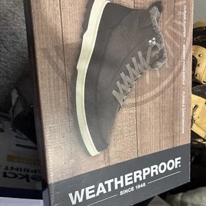 Weatherproof Men's Logjam Size 9, Lace-Up Sneaker Boot, Dark Gray - Picture 1 of 5