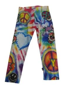 TEREZ Girl's Multicolor Lol Tie Dye Leggings #5017950 Large NWT - Picture 1 of 1