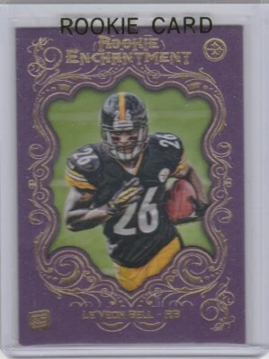 LE'VEON BELL ROOKIE Enchantment RC Card 2013 Topps Football LEVEON STEELERS RC - Image 1 of 2