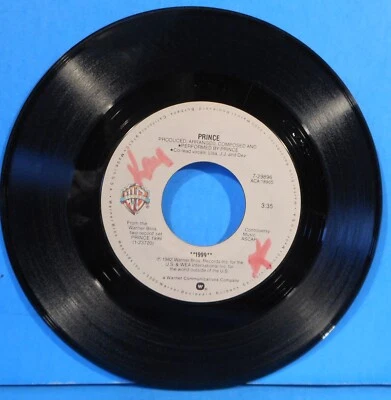 PRINCE 1999 ~ HOW COME U DON'T CALL ME ANYMORE?  7" 1982 NICE CONDITION ! VG!!A - Image 1 of 2