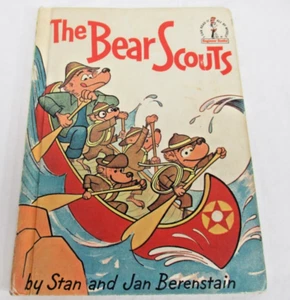 RARE Vintage 1967 The Bear Scouts Berenstain Bears Beginner Books Hardcover - Picture 1 of 13