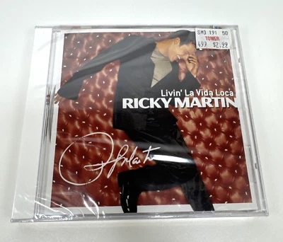Ricky Martin Livin La Vida Loca CD Sealed Single 1999 Columbia Records  - Image 1 of 4