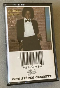 Vintage Off The Wall Michael Jackson Cassette Tape CBS 1979 Epic Records - Bild 1 von 8