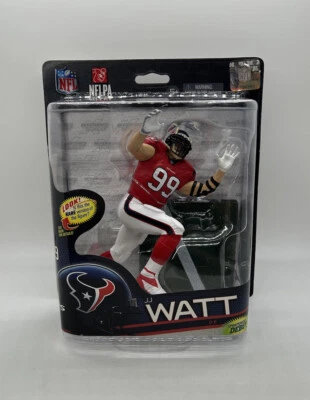 Figura de acción McFarlane JJ Watt Houston Texans NFL Series 33 Foto 1 de 4