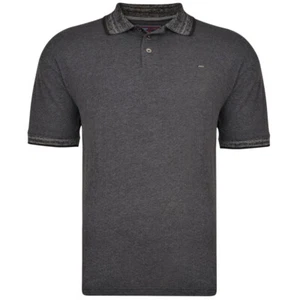 Camiseta Top para Hombre Talla Grande Mangas Cortas Tejida Cuello Polo 2XL-8XL Ropa - Imagen 1 de 1