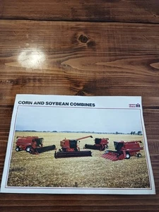 Case International Corn And Soybean Combines Brouche Pamphlet - Picture 1 of 11