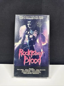 Rocktober Blood VHS Kassette Horror Kult Gore Slasher RAR Vestron Rarität 1984 (2C4) - Bild 1 von 14