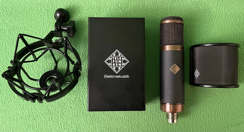 Telefunken CU-29 Copperhead Großmembran-Röhrenmikrofon, Gratis-Popschutz - Bild 1 von 1