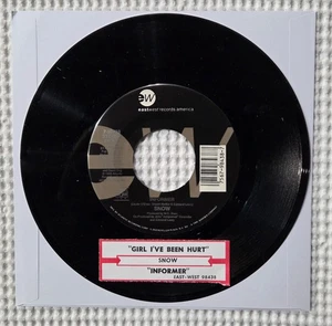 SNOW Feat. MC SHAN Informer b/w Been Hurt Orig '93 EastWest Jukebox Title Strip - Picture 1 of 1