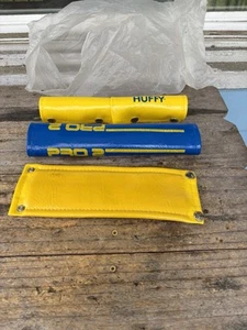 OG Huffy Pro 2 BMX Pad Set- NOS- Old School- 3 Piece- V Bar Double Stem Top Tube - Picture 1 of 7