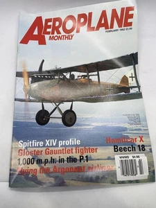 Aeroplane Monthly Magazine February 1992 Issue 226 Gloster Gauntlet IPC - Picture 1 of 3