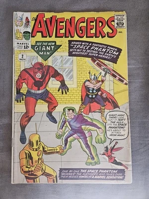 THE AVENGERS #2 (( KEY ISSUE)) 1ST APPEARANCE OF: SPACE PHANTOM!!!! - Image 1 of 4