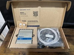 NEW/SEALED - TELTONIKA RUTX11100400 Industrial 4G LTE Cat6 Cellular Router - Picture 1 of 8