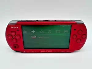Sony PSP 3004 Slim Lite ROT - Playstation Portable - GUT - Bild 1 von 11