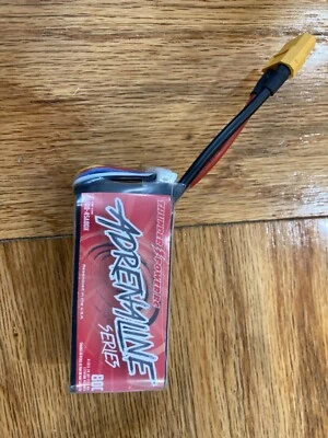 Thunder Power 1300mAh 4s 80c Adrenaline Series Lipo Battery - Image 1 of 2