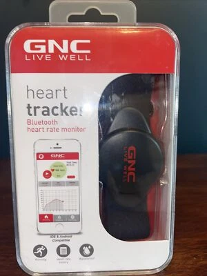 Monitor de ritmo cardíaco GNC Live Well Bluetooth nuevo sellado a prueba de agua Foto 1 de 4