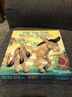 PIN THE TAIL ON THE DONKEY PRESSMAN 2001 Donkey( Complete - Image 1 of 4