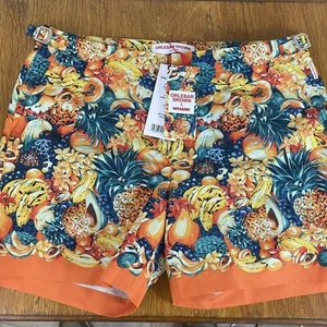 New! Orlebar Brown x Wham Swim Short Bulldog Club Tropicana Size 34 Limited - Picture 1 of 8