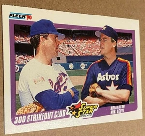 NOLAN RYAN HOF 1990 FLEER CARD #636 NM-MT Condition - Picture 1 of 2