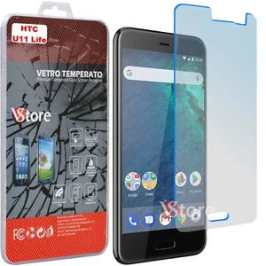 Tempered Glass Film for HTC U11 Life Screen LCD Display 5.2" - Picture 1 of 2
