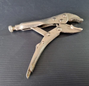 Herramienta de mano mecánica llave autoagarre resistente tamaño pequeño vintage 14,8 cm de largo - Imagen 1 de 8