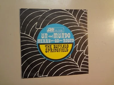 BUFFALO SPRINGFIELD: Un- Mundo- Merry-Go-Round-Germany 7" 68 Atlantic 70.282 ASL - Image 1 of 4