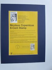 The Great Astronomer Nicholas Copernicus & First Day Cover Panel of his stamp