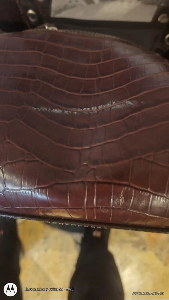 Prada Bolso de Mano Cuero Auténtico Usado Bandolera Foto 1 de 4