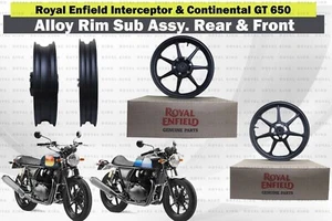 Royal Enfield "Alloy Rim Sub Assy. Rear & Front" Interceptor & GT 650 - Picture 1 of 17