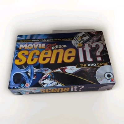 Mattel 2007 Movie 2nd Edition Scene It DVD Game Used Complete - Image 1 of 4