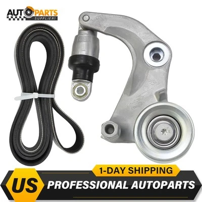 Kit de polea tensora y correa de transmisión serpentina para Honda Civic 2006-2011 1,8 L EE. UU. Foto 1 de 4
