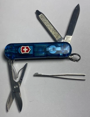 Transient Blue Victorinox 经典 Lite 瑞士军刀 CL1 — 第 1/4 张图片