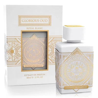 KHADLAJ FRENCH AVENUE GLORIOUS OUD ROYAL BLANC 80ML EXTRAIT DE PARFUM SPRAY BRANDNEU