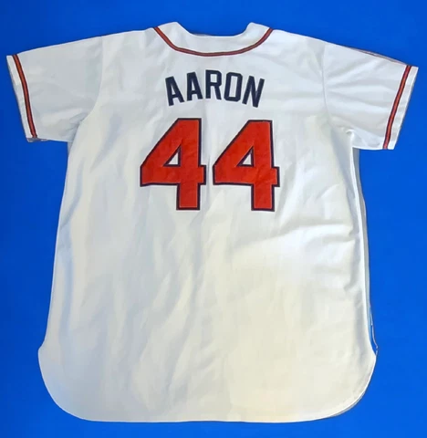 Mitchell & Ness Cooperstown Collection 1974 Braves Hank Aaron Jersey - Mens 3XL Cover