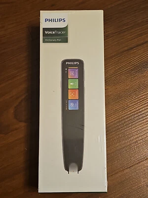 Philips Voice Tracer Pen, Reading, Translation, Text to Speech, LGGST VTR7300 - Image 1 of 3