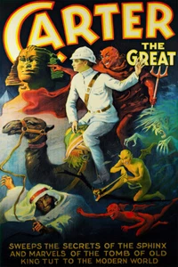 Magician Carter Sphinx Tomb King Red Art Wall Indoor Room Poster - POSTER 20x30 - Picture 1 of 4