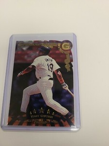 1997 DONRUSS GOLD PRESS PROOF PARALLEL TONY GWYNN 1 OF 500