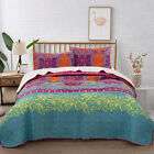 3 Piece Bedspread Coverlet Bedding Cover King Queen Size Quilt Set Pillow Cases