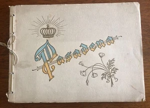 PASADENA - ILLUSTRIERTES SOUVENIRBUCH Handelstafel 1903: Häuser/Schulen/Banken/etc - Bild 1 von 23