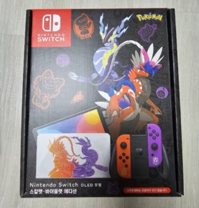 Nintendo Switch OLED Pokemon Scarlet Violet Edition Handheld game consoles - Picture 1 of 5